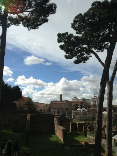 Bellissima Roma la mattina...