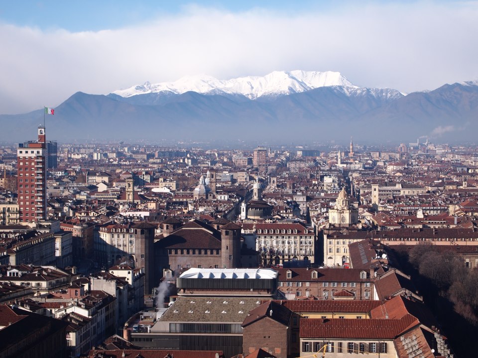 Torino vista dall'alto, foto di Gloria