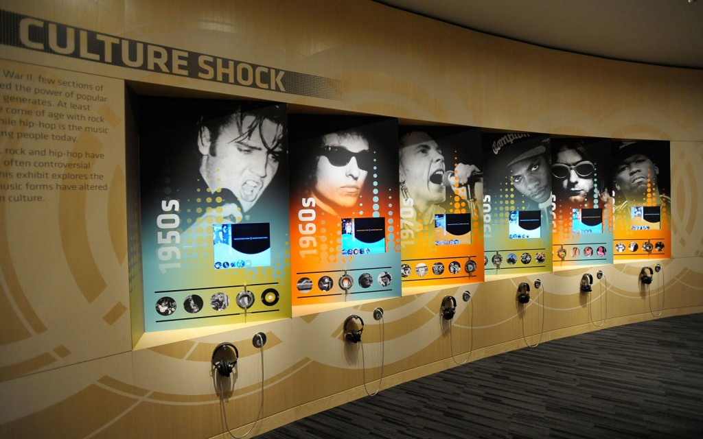 Una sala del Grammy Museum