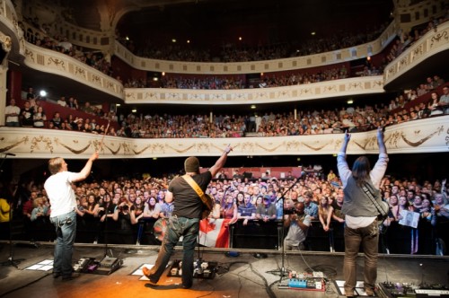 Il palco dello Sheperd's Bush Empire