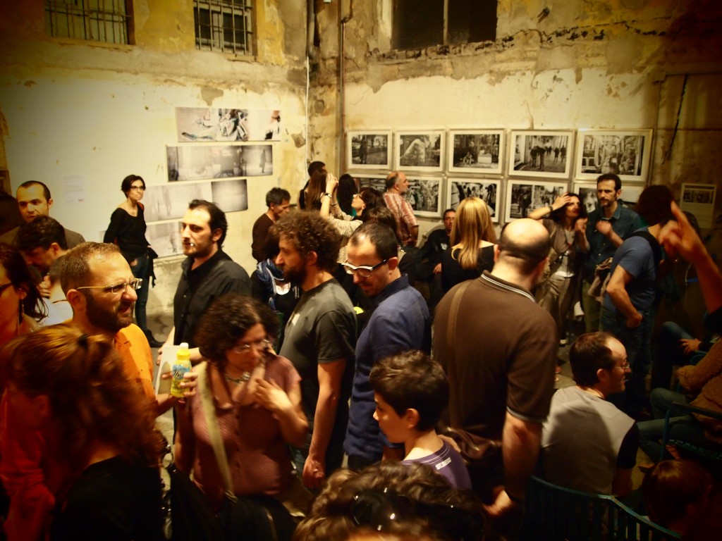 Ateliers aperti in Via dei Due Gobbi. foto di Gloria Annovi