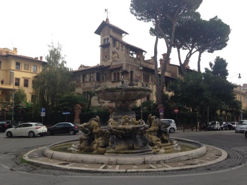 Fontana delle Rane, Roma. Foto di gloria