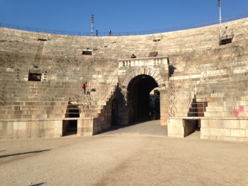 L'Arena sotto al sole