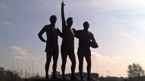 La statua dello stadio, foto di Marco Parmiggiani