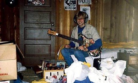 Kurt nella sua casa ad Aberdeen