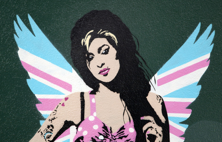 Uno dei numerosi graffiti dedicati ad Amy