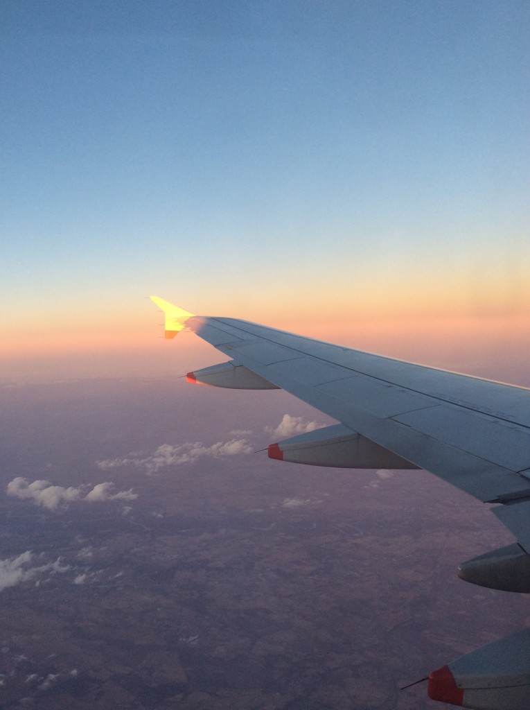 In volo, foto di Gloria