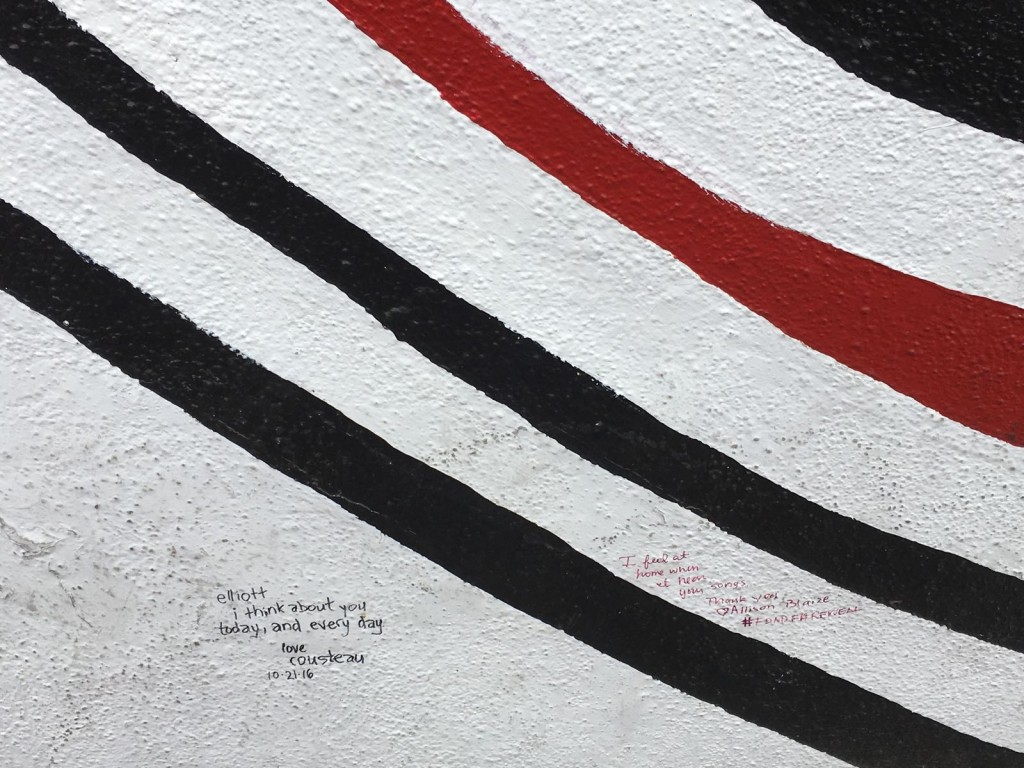 Alcune scritte oggi, foto di Gloria