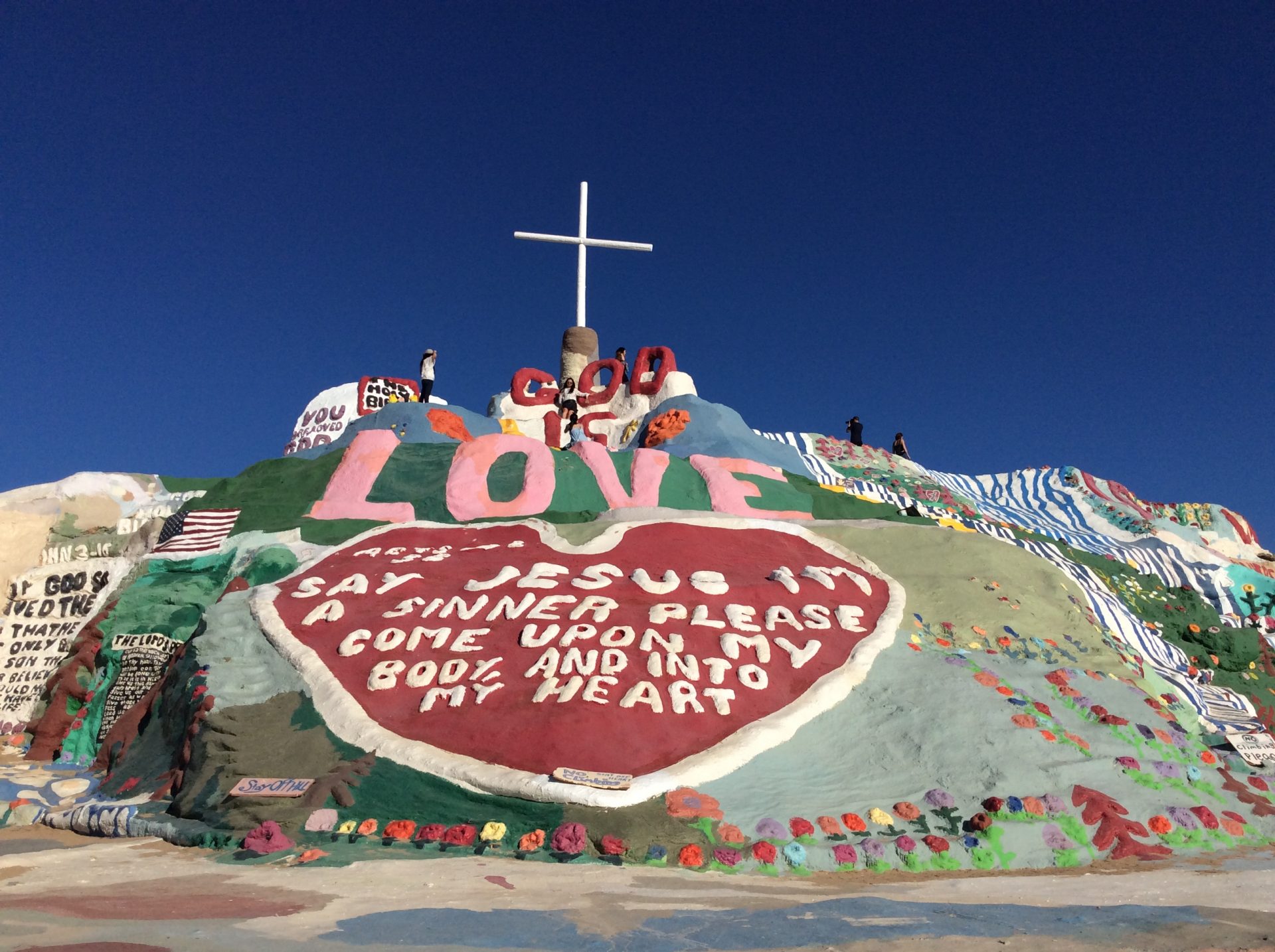 Salvation Mountain, foto di Gloria Annovi