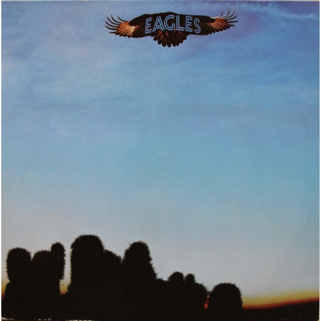 La copertina degli Eagles con i cactus di Joshua Tree