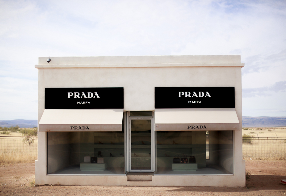 Prada, Marfa, foto di Sara Reverberi