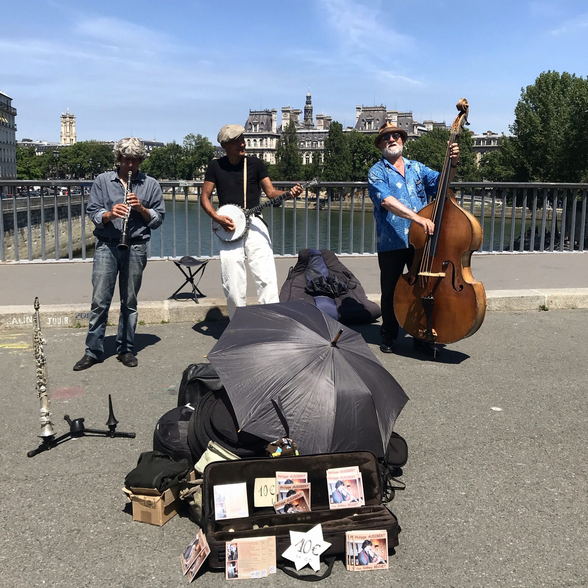 Street music in Paris, foto di Gloria