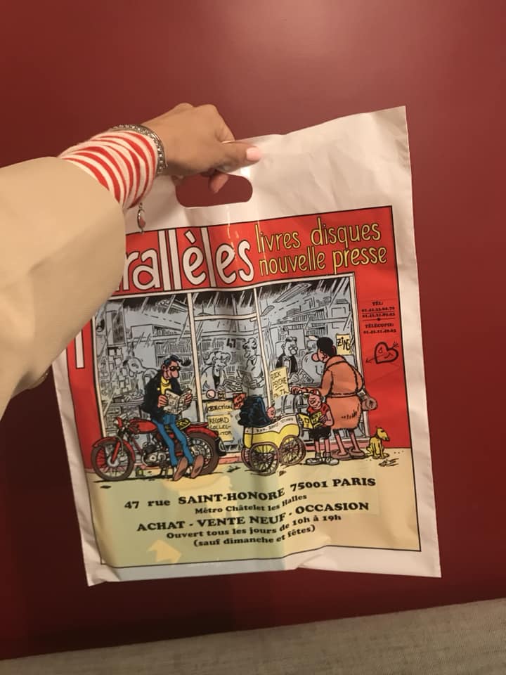 Le mitiche borsine del negozio di Parigi