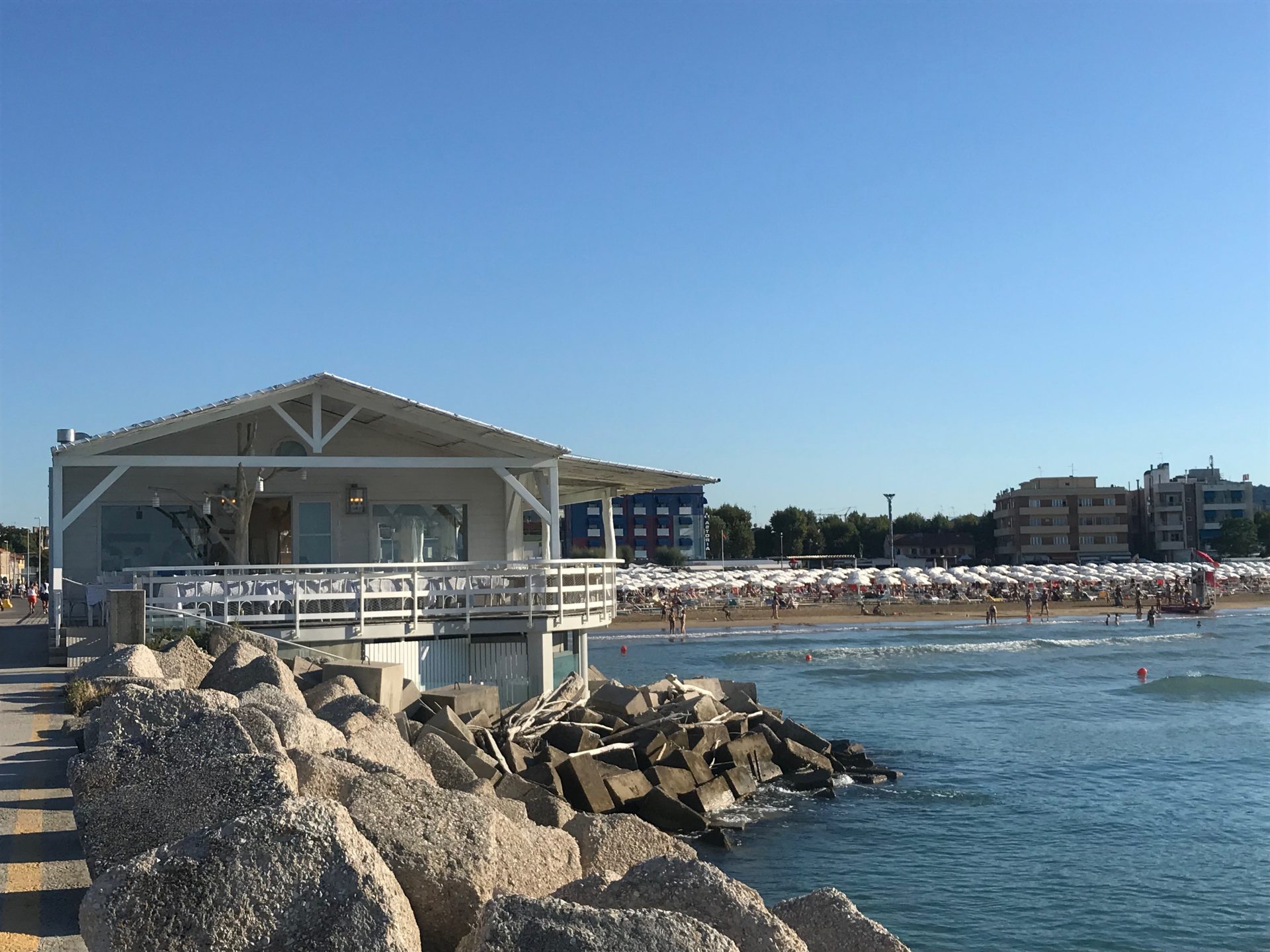 Ristorante Levante, Fano. Foto di Gloria Annovi