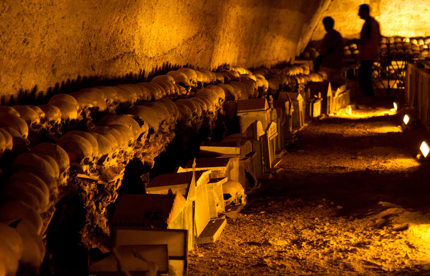 Uno scatto del cimitero di Napoli