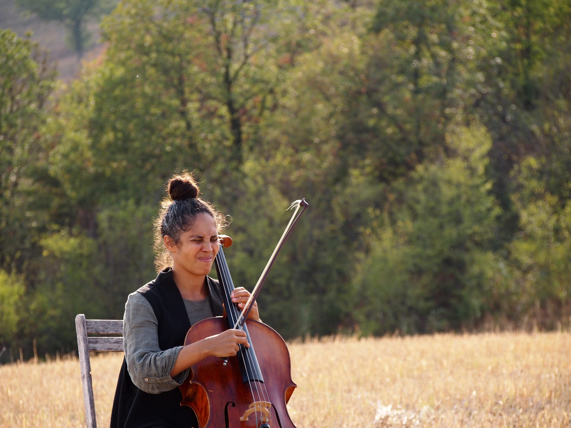 violinista Daniela Savoldi,