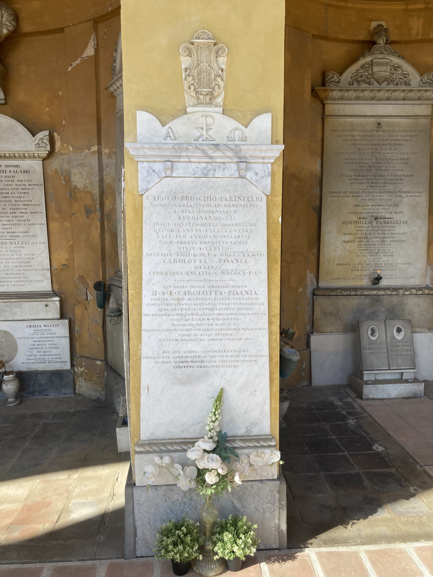 La tomba di Farinelli