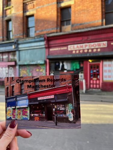 Clampdown Records Manchester, foto di Gloria